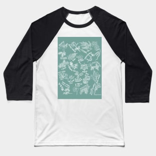 Pacific Northwest Flora Baseball T-Shirt